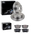 EuroBrake BREMSSCHEIBEN 305mm + BELÄGE HINTEN passend für HONDA CR-V II 2 RD