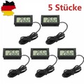 5X mini Thermometer digital LCD Temperatur Anzeige Messer Termometer Aquarium .