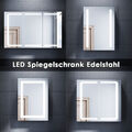 Spiegelschrank LED Beleuchtung Badschrank Badspiegel Badezimmer 50cm 70cm 105cm