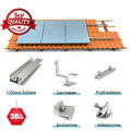 Solar Halterung Ziegeldach 115cm PV Schiene Montageschiene Dachhaken Befestigung