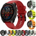 Armband Für Garmin Fenix E 8 7 7X 6 6X Pro 5 5X Plus 3HR Quick Fit Silikon Band