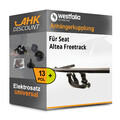 Für Seat Altea Freetrack 06-09 WESTFALIA Anhängekupplung abnehmbar + 13polig NEU