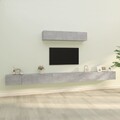 TV Schrank Set 6tlg. Holzwerkstoff Wohnwand Schrankwand mehrere Auswahl vidaXL