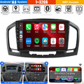 9" CarPlay Android14 Autoradio Für Opel Insignia A 08-13 GPS Navi RDS SWC 1+32G