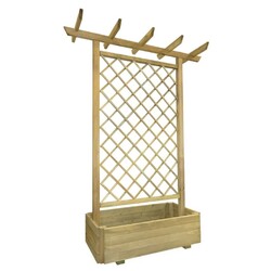 Gartenlaube Rosenbogen Holz Eckpergola Torbogen Spalier Rankhilfe Garten Pergola