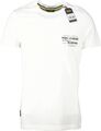 NEU! PME Legend Herren T-Shirt mit Logo-Print Gr. M offwhite