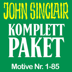John Sinclair | Kühlschrankmagnete | Komplettpaket (Motive 1-85)