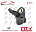 ABS SENSOR DREHZAHLFÜHLER PAAR NTY HCA-FR-011 2PCS V FÜR FORD MONDEO IV