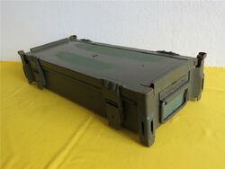 Original Bundeswehr Nato Metall Munitionskiste Transportkiste BW Box Kiste