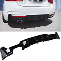 Heckdiffusor Sport passend für M-Paket BMW 4er F32 F33 F36 Glanz Schwarz
