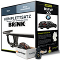 Für BMW X5 Typ F15 Anhängerkupplung starr +eSatz 7pol 11.2013-10.2018 NEU PKW