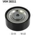 SKF Umlenkrolle, Keilrippenriemen VKM 38311