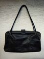 Tasche Handtasche Jil Sander Leder schwarz  Arzttasche Stil vintage Unisex