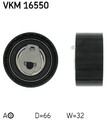 SKF Spannrolle, Zahnriemen VKM 16550 für OPEL RENAULT
