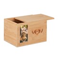 Tierurne Urne für Hunde und Katzen Katzenurne Aschebox 3 L 720 g natur Hundeurne
