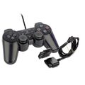 Original PS2 Controller Pad Schwarz PS2 mit Controller Verlängeru