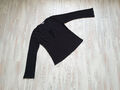 Bluse ✮ BLIND DATE ✮ Gr.38  Schnürung  Spitze m.Glitzer  Crincle  Schwarz  ✮TOP✮