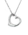 Herzkette Silber 925 I Halskette Damen Kette mit Herzanhänger I Echt Silberkette