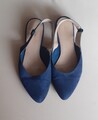 Slingpumps Blau 39 
