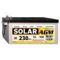 HR AGM Solar-Batterie 12V 230Ah Wohnmobil Versorgungsbatterie Boot statt 200Ah
