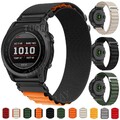 Für Garmin Fenix 8/E 7/7X 6/6X Pro 5/5X Plus 3 HR Nylon Sport Armband Quick Fit