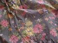 ESPRIT Bluse Shirt Casual Blumen Blüten Gr. 36 braun walnut FLOWER Allover NEUw