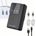 2200mAh Aquarium Luftpumpe Akku Sauerstoffpumpe USB Pumpe für Haus & Fischtank