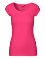 Damen T-Shirt Fairtrade Bio Baumwolle Kurzarm Shirt Rundhals Jersey Gr. XS-XXL
