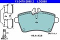 ATE Bremsbelagsatz, Scheibenbremse 13.0470-2885.2 für MERCEDES-BENZ