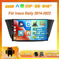 DAB+ Für Iveco Daily 2014-22 Android 13 Autoradio CarPlay GPS Navi QLED 6G+128GB