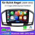 Android 14 Für Opel Insignia A G09 2008-2013 9"Autoradio 32G GPS Navi WIFI FM BT