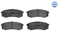 MEYLE Bremsbelagsatz, Scheibenbremse 025 219 4715/W für MITSUBISHI TOYOTA