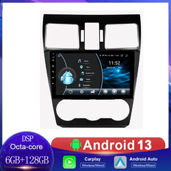 GPS Android 13 Car Play Autoradio Für Subaru Forester/XV/WRX 15-18 DAB+ DSP 128G
