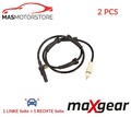 ABS SENSOR DREHZAHLFÜHLER PAAR HINTEN MAXGEAR 20-0231 2PCS A NEU OE QUALITÄT