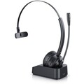 CSL Mono Bluetooth Headset mit Ladestation Kopfhörer 200mAh Schwarz