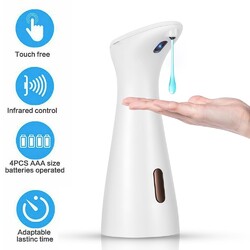 ELEKTRISCH AUTOMATISCH SEIFENSPENDER IR SENSOR BERÜHRUNGSLOSE SOAP DISPENSER DE