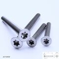 Senkkopfschrauben iso 14581 TX  Senkschrauben Edelstahl VA  M2 M2,5 M3 M4 M5 M6