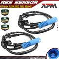 2x ABS Sensor Raddrehzahl Drehzahlfühler Hinten für BMW 5 E39 520d 525d 520i M5