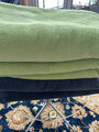 4 Kuscheldecken Fleece-Decke Wolldecke Zollner 150x200 cm bis 95 Grad waschbar