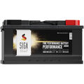 SIGA 100Ah 12V Autobatterie Starterbatterie Auto Batterie ersetzt 95Ah 