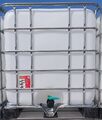 IBC Container 1000L Regenwassertank gereinigt M/PE-Palette Lebensmittelbranche