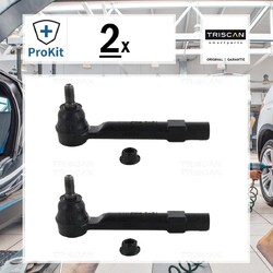 2x ORIGINAL® Triscan Spurstangenkopf Vorne, Links, Rechts für Mazda MX-5 III