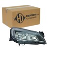 DIEDERICHS HALOGEN SCHEINWERFER mit LWR SCHWARZ TFL LINKS passend für OPEL ASTRA