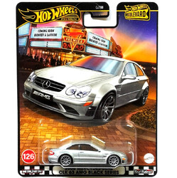 Hot Wheels Premium 2008 Mercedes-Benz CLK 63 AMG Boulevard-126 Real Riders OVP