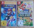 Switch-Spiele-Super Mario Bros.U Deluxe/ Mario+Rabbids Sparks of Hope