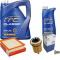 MAHLE Inspektionspaket 6 L MANNOL Classic 10W-40 für Chrysler Sebring Cabriolet