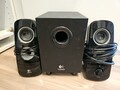 Logitech Z-323 2.1 Lautsprecher System mit Subwoofer - schwarz