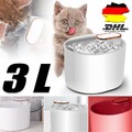 3L Trinkbrunnen Hunde Katzen Automatischer Trinkwasserbrunnen Spender Haustier