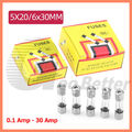 Feinsicherungen Glassicherung Feinsicherung Flink Träge Sicherung 5x20mm 6x32mm