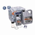 VAICO Getriebefilter Satz + 6L Getriebeöl für AUDI SEAT SKODA VW 6-Gang DQ250